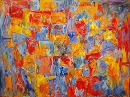 Jasper Johns: 'Maps', painting on canvas, 1961 