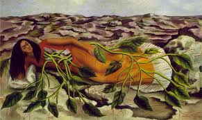 Frida Kahlo: 'Roots / Raices’, oil painting on sheet metal, 1943