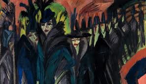 Ludwig Kirchner: 'Friedrichstrasse in Berlin', circa 1909