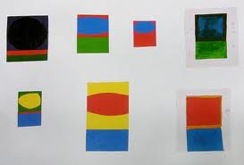 Ellsworth Kelly 'Color sketches' on paper, 1949 - 1973