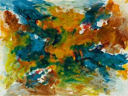 watercolor painting on paper, artist: Daan Lemaire