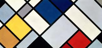 Theo van Doesburg: 'Contra-composition of Dissonances, XVI', painting, 1925