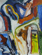 large painting 2009, duo BenFo